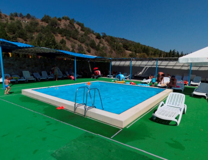 Детский бассейн - Отель «Морской» Алушта