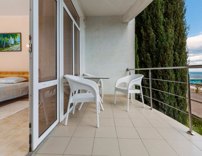 Люкс «Морской» 2-комнатный (корп. 5) - Отель «Морской» Алушта