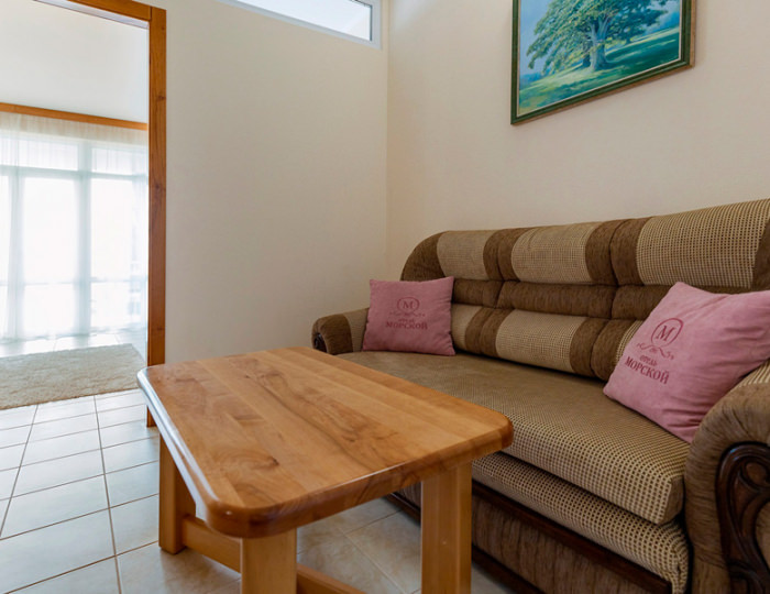 Люкс «Морской» 2-комнатный (корп. 5) - Отель «Морской» Алушта